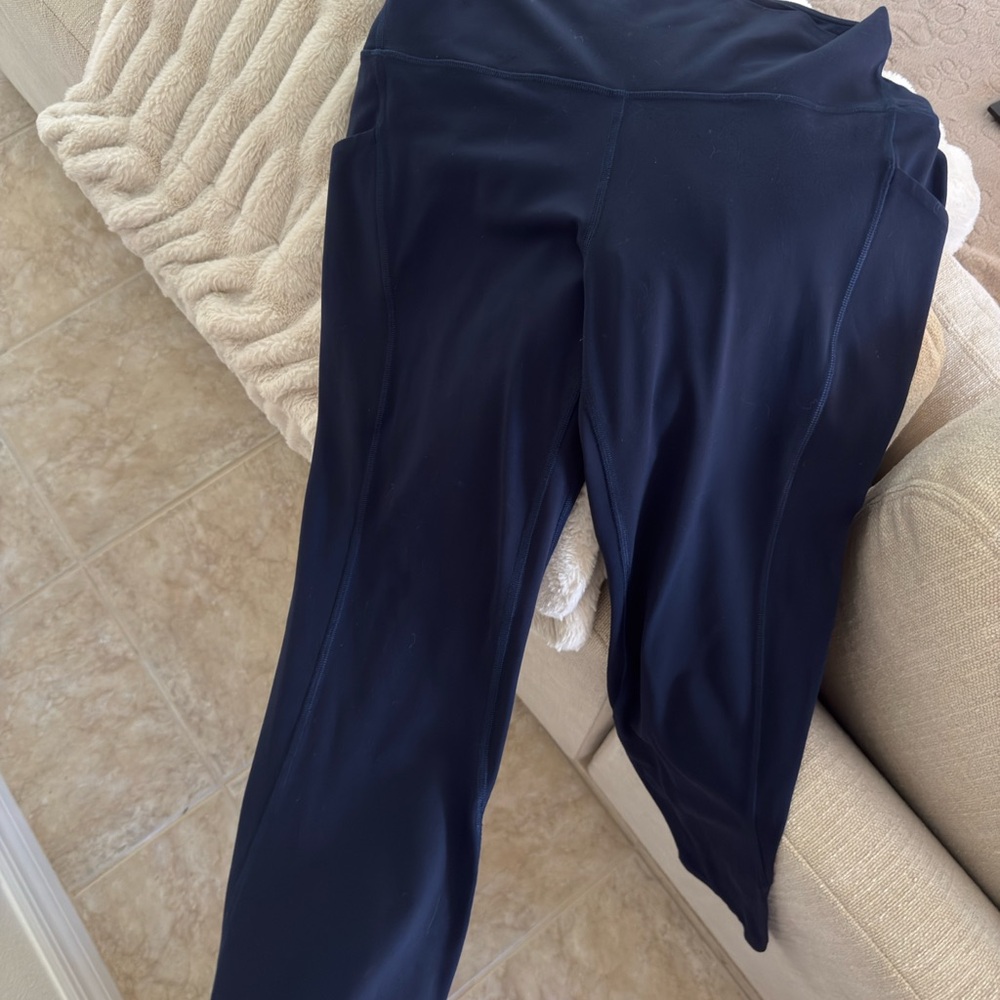 Lululemon Athletica Deep Blue Leggings